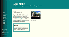 Desktop Screenshot of larsmelin.se
